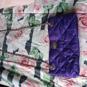 Dkny purple crossbody